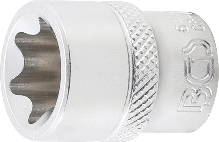 BGS Steckschlüssel-Einsatz E-Profil | Antrieb Innenvierkant 10 mm (3/8") | SW...