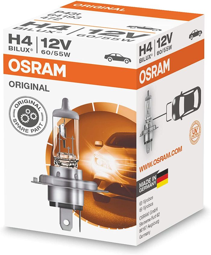 Osram H4 Original 64193 P43T 12V 60/55W Autolampe Halogen Scheinwerfer