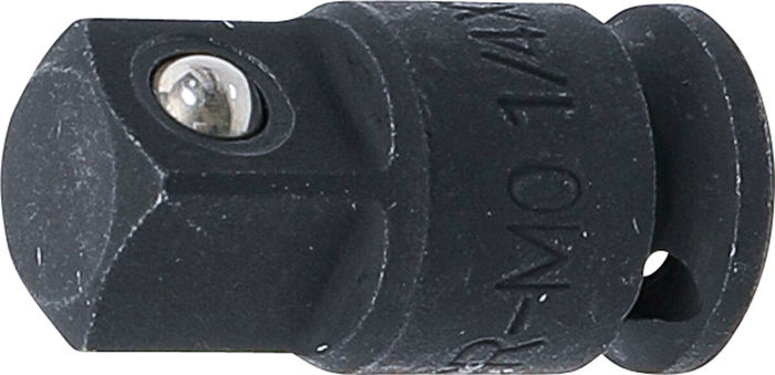 BGS Kraft-Steckschlüssel-Adapter | Innenvierkant 6,3 mm (1/4") - Außenvierkan...