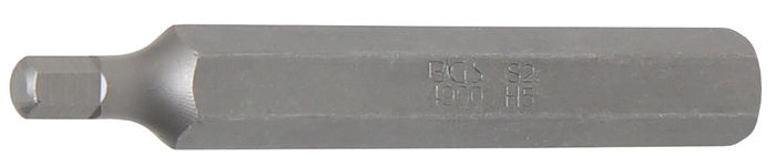 BGS Bit | Länge 75 mm | Antrieb Außensechskant 10 mm (3/8") | Innensechskant...
