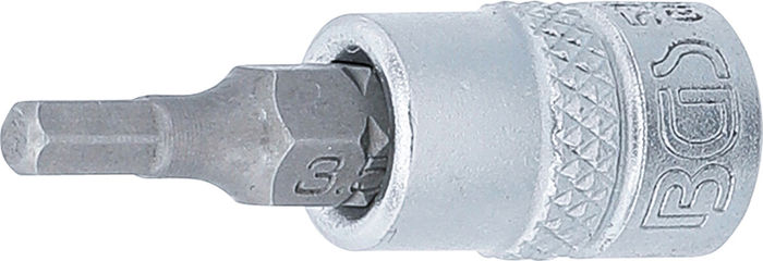 BGS Bit-Einsatz | Antrieb Innenvierkant 6,3 mm (1/4") | Innensechskant 3,5 mm