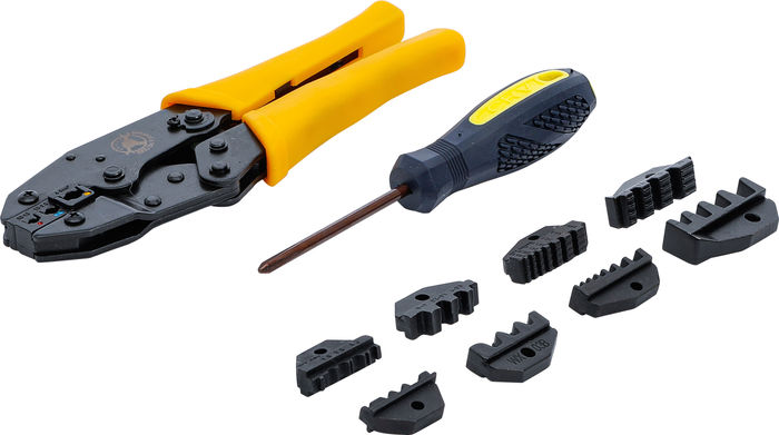 BGS Crimpzangen-Satz | mit 5 Paar Backen