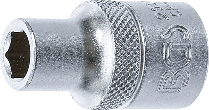 BGS Steckschlüssel-Einsatz Sechskant | Antrieb Innenvierkant 12,5 mm (1/2") |...