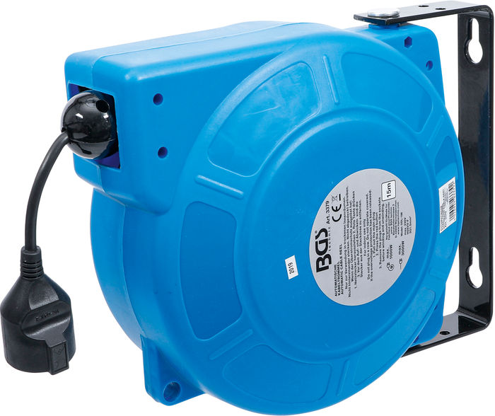 BGS Automatische Kabeltrommel | 15 m
