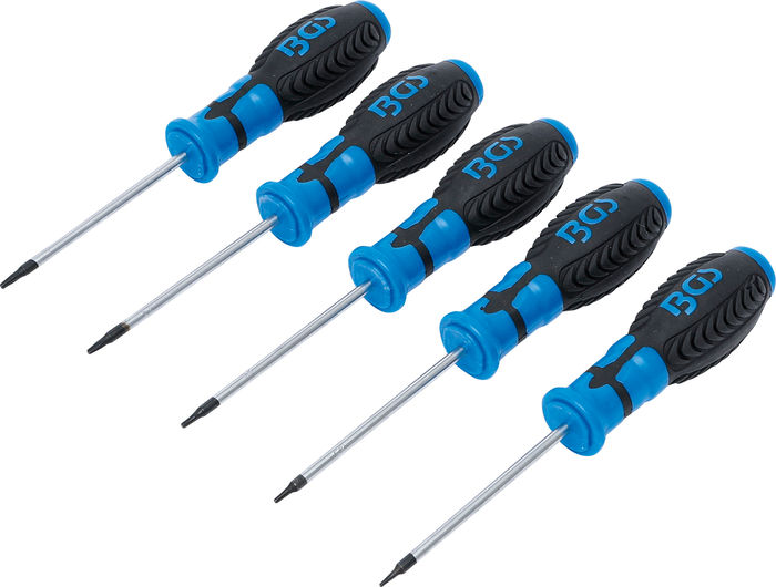 BGS Schraubendreher-Satz | T-Profil (für Torx) | T6 - T10 | 5-tlg.