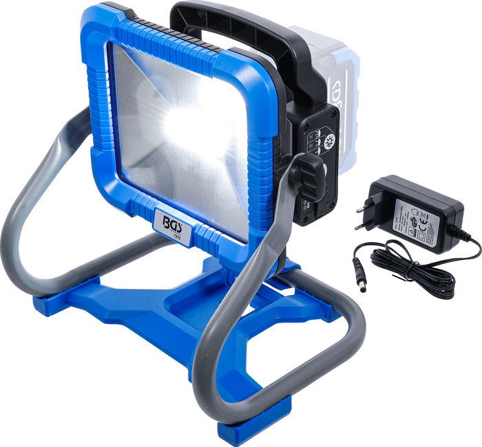 BGS Akku-LED-Arbeitsleuchte | klappbar | 18 V | ohne Akku