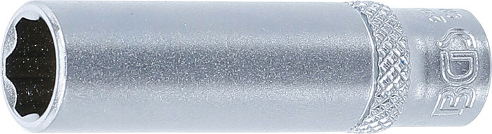 BGS Steckschlüssel-Einsatz Super Lock, tief | Antrieb Innenvierkant 6,3 mm (1...