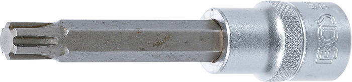 BGS Bit-Einsatz | Länge 100 mm | Antrieb Innenvierkant 12,5 mm (1/2") | Keil-...