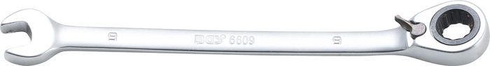 BGS Ratschenring-Maulschlüssel | umschaltbar | SW 9 mm