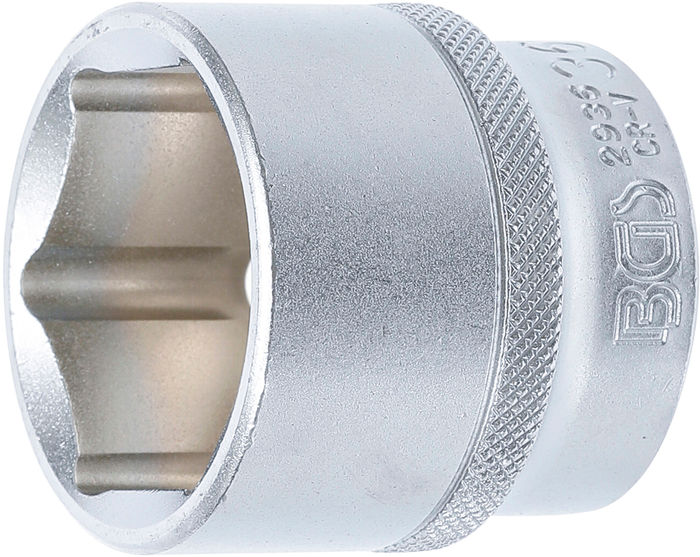 BGS Steckschlüssel-Einsatz Sechskant | Antrieb Innenvierkant 12,5 mm (1/2") |...