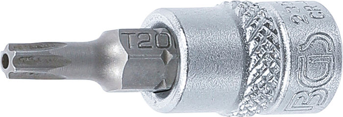 BGS Bit-Einsatz | Antrieb Innenvierkant 6,3 mm (1/4") | T-Profil (für Torx) m...