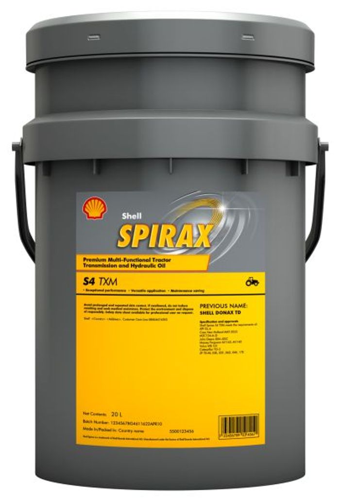 Shell 10W-30 Spirax S4 TXM UTTO Getriebeöl 20 Liter