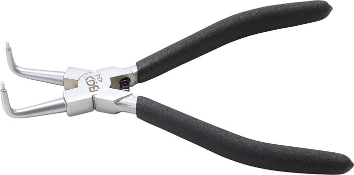 BGS Sprengringzange | gebogen | für Innensprengringe | 180 mm