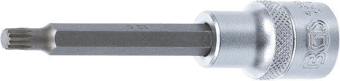 BGS Bit-Einsatz | Länge 100 mm | Antrieb Innenvierkant 12,5 mm (1/2") | Innen...