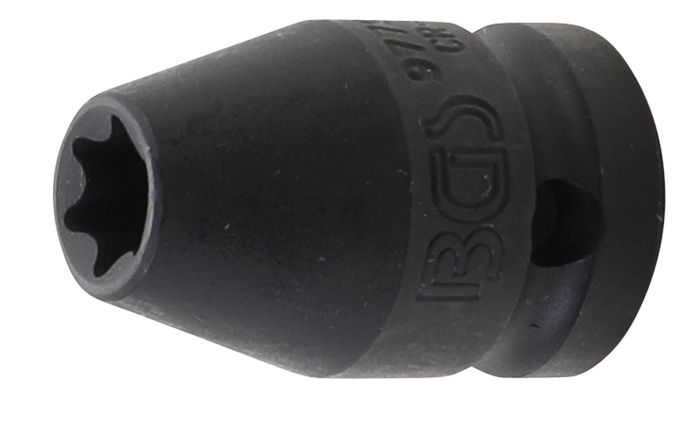 BGS Kraft-Steckschlüssel-Einsatz E-Profil | Antrieb Innenvierkant 12,5 mm (1/...