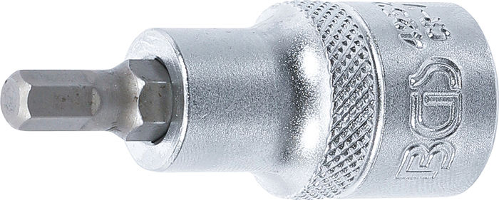 BGS Bit-Einsatz | Antrieb Innenvierkant 12,5 mm (1/2") | Innensechskant 6 mm