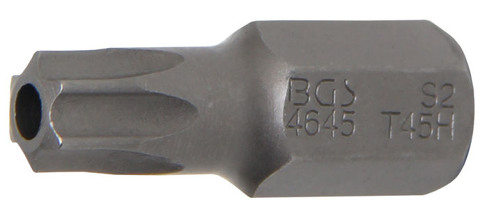 BGS Bit | Länge 30 mm | Antrieb Außensechskant 10 mm (3/8") | T-Profil (für T...