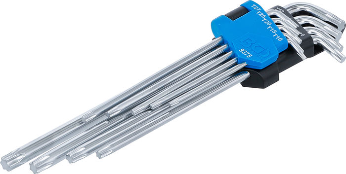 BGS Winkelschlüssel-Satz | extra lang + extra kurz | T-Profil (für Torx) T10...