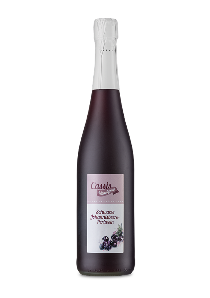 Perlwein Cassis 0,75l