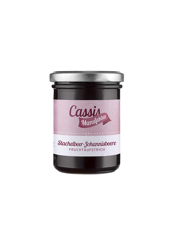 Stachelbeer Johannisbeere Fruchtaufstrich 220g