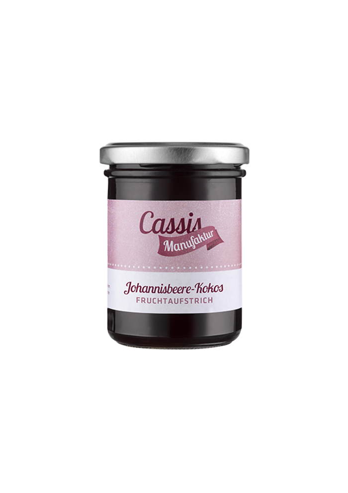 Johannisbeere-Kokos Fruchtaufstrich 220g