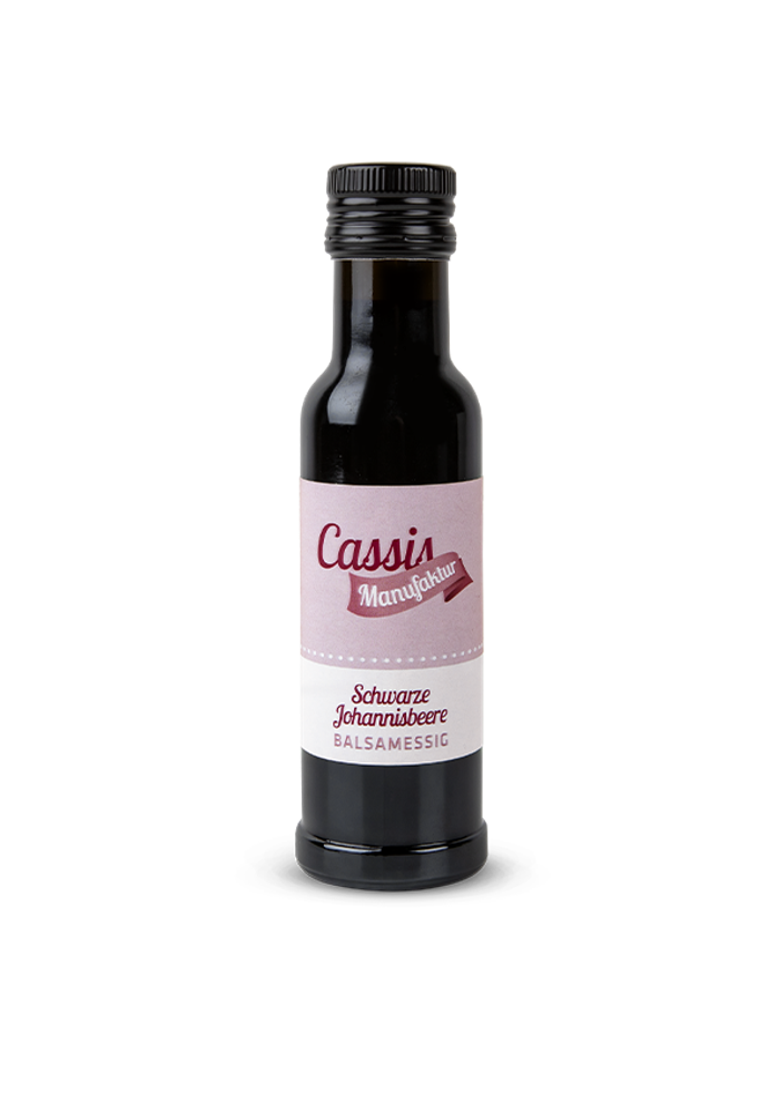 Balsamessig Schwarze Johannisbeere 0,1l