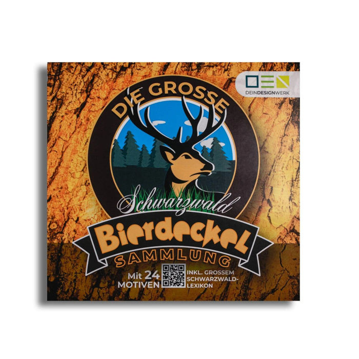 Schwarzwald Bierdeckel Getränke Untersetzer (24 Stück)