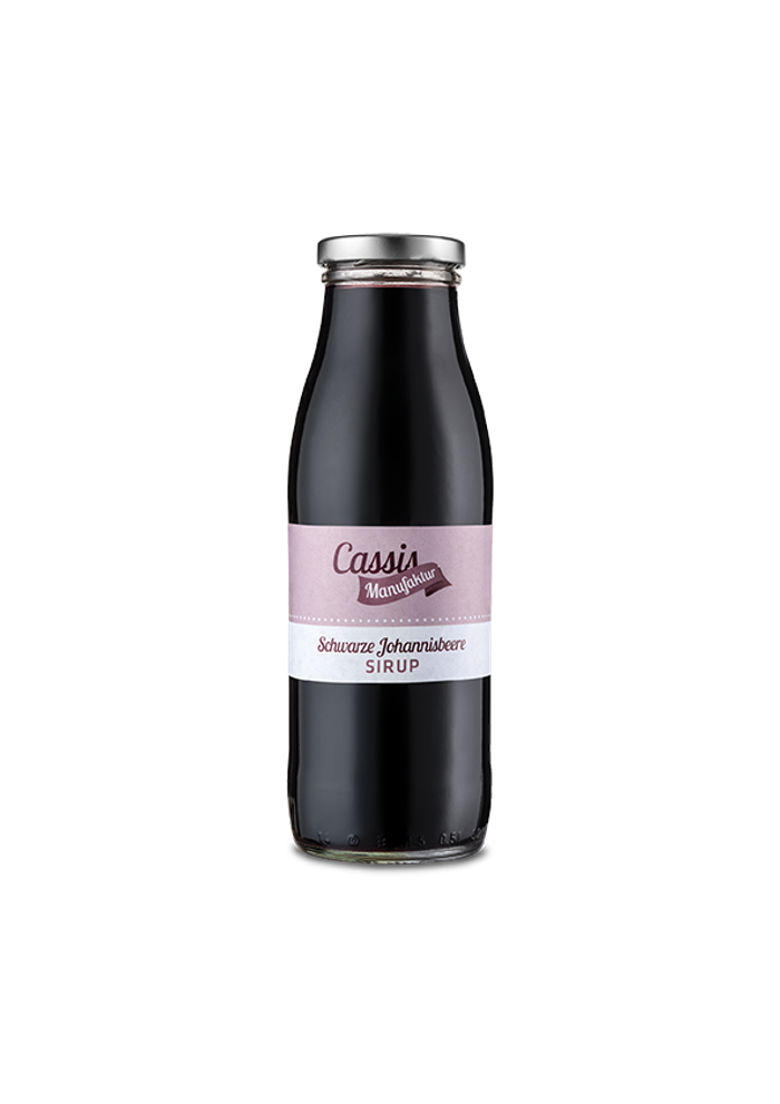 Sirup Schwarze Johannisbeere 0,5l