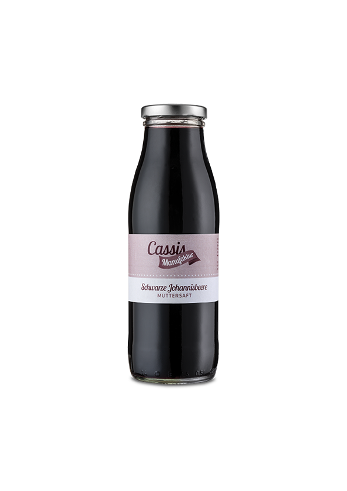 Muttersaft - 100 % Schwarzer Johannisbeersaft 0,5l