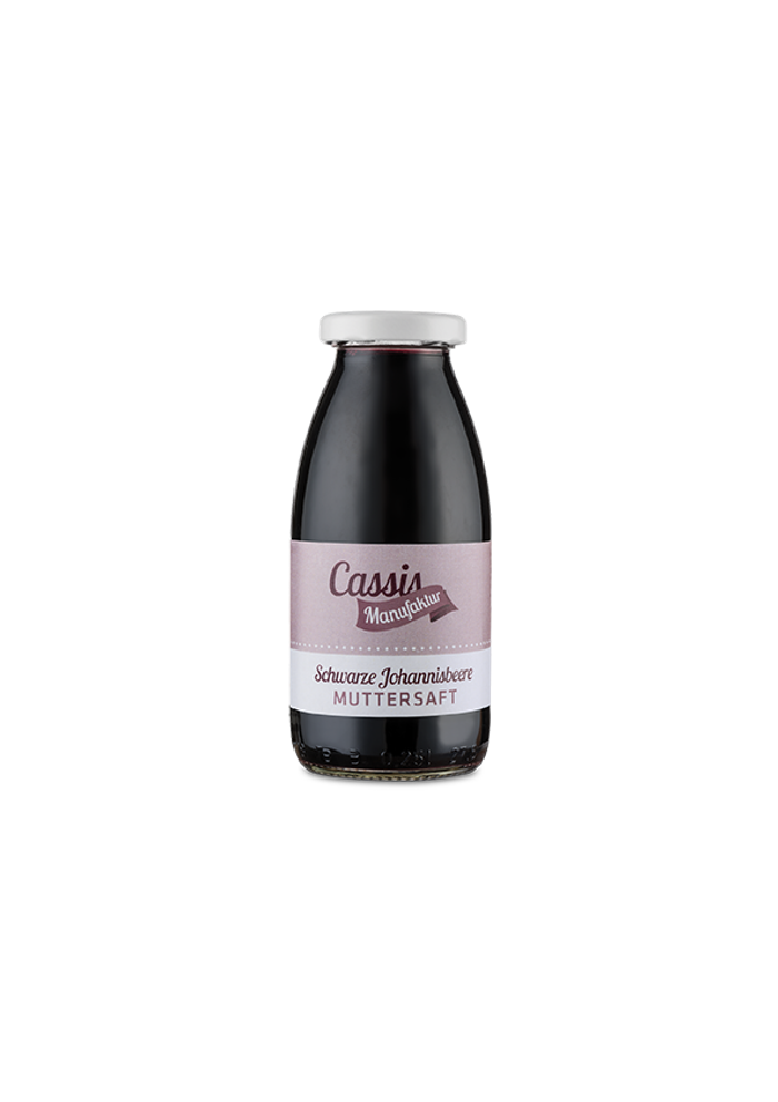 Muttersaft - 100 % Schwarzer Johannisbeersaft 0,25l