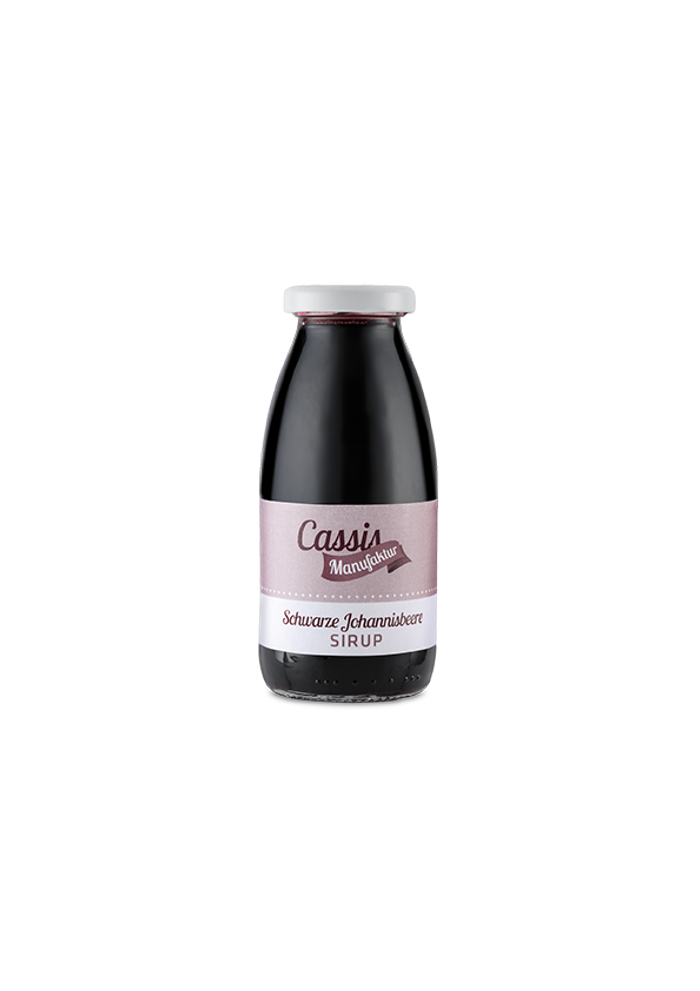 Sirup Schwarze Johannisbeere 0,25l