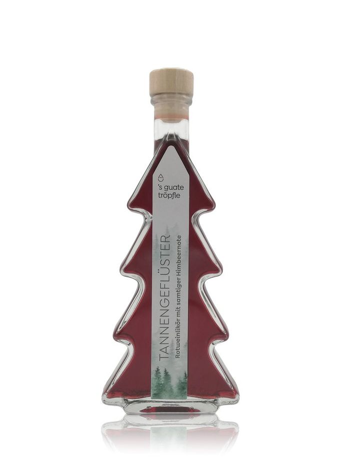 Weinlikör mit samtiger Himbeernote - Tannengeflüster