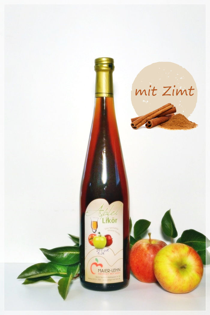 Apfel-Zimt-Likör
