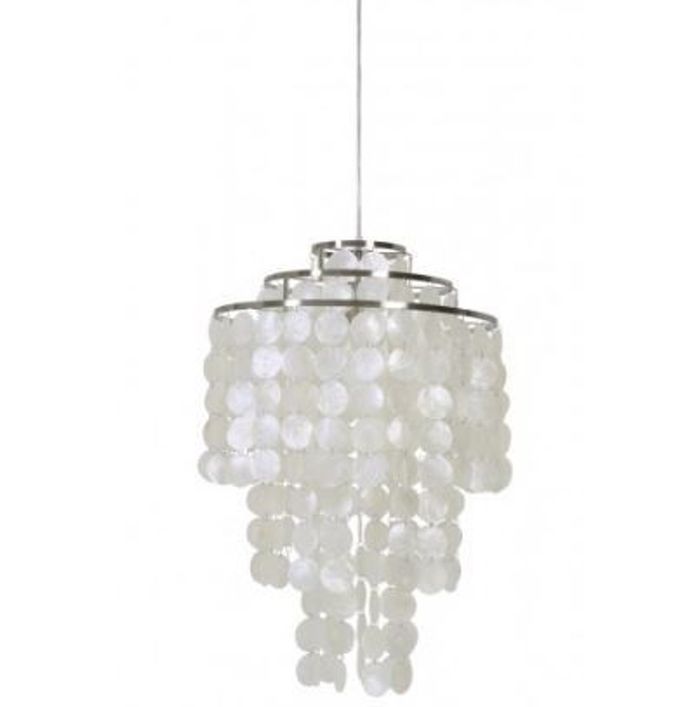 Casa Padrino Industriedesign Hängeleuchte Silber, Metall, Durchmesser 45 x H 70 cm - Luxus Deckenleuchte