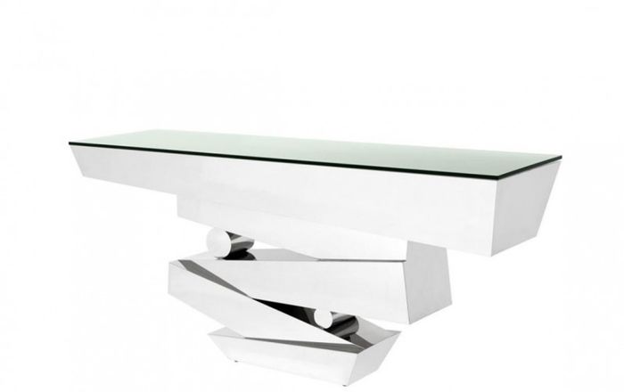 Casa Padrino Luxus Konsole 180 x 50 x H. 80 cm - Luxus Qualität
