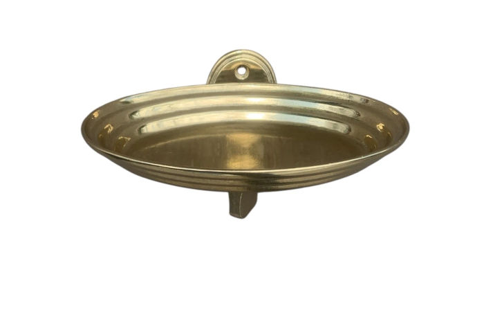 Seifenhalter Gold Messing Wc Toilette Bad Badaccessoires Seifenspender jugendsti