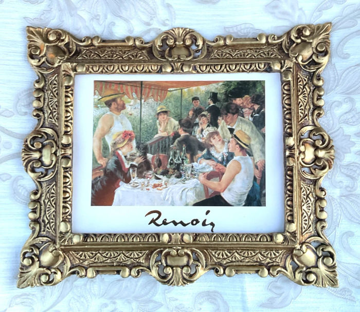 Gerahmte Gemälde Renoir Frühstück Der Ruderer Renaissance Berühmte Bilder Party