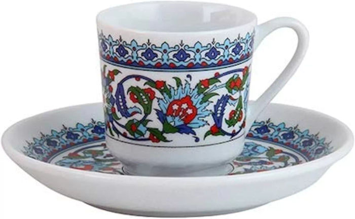 13 Tlg osmanischen Stil Türkischer Kaffee Tasse Espresso Topkapi Mokkaservice