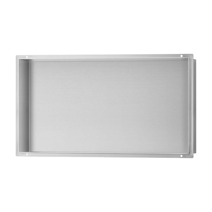 Stilform Wandnische 60x30 Rahmenlos Edelstahl Gebürstet