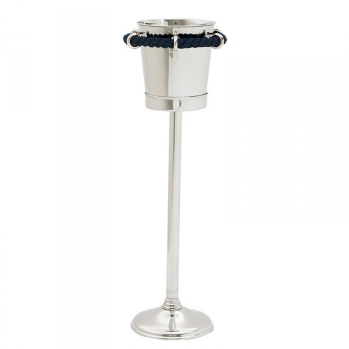 Massiver Luxus Weinkühler / Sektkühler mit Ständer H 81cm B 27cm