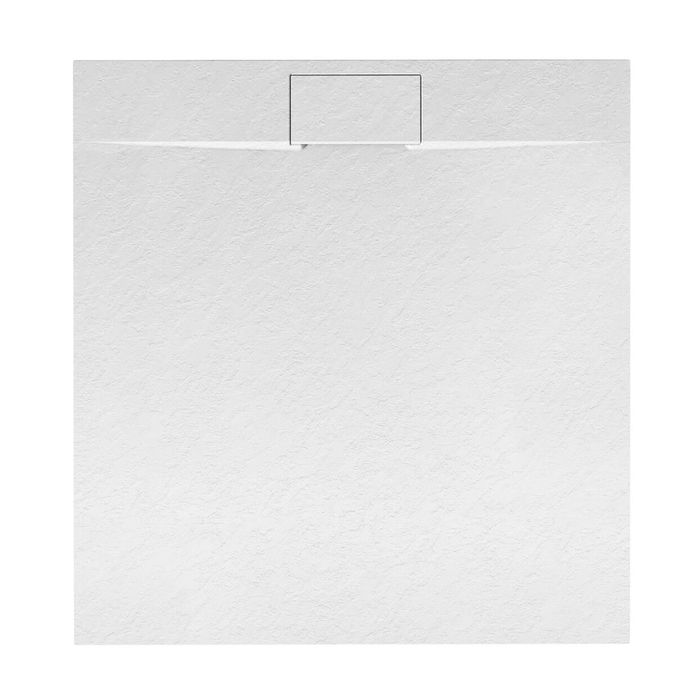 Soho SMC Duschwanne SlimLine – nur 35 mm flach & rutschfest 80 x 80 cm Weiß