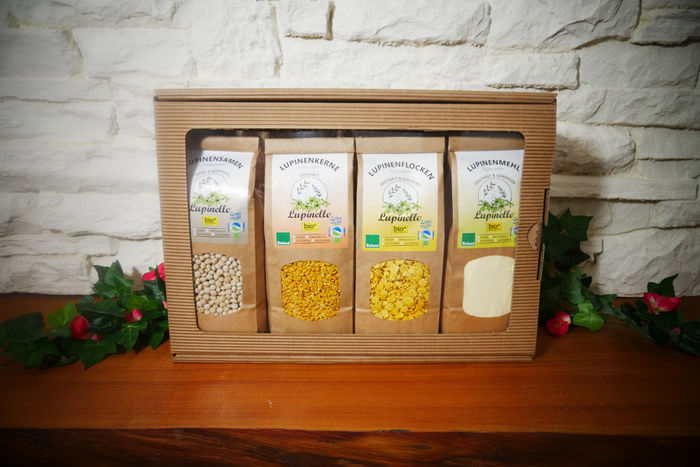 Bioland "Lupinello" Lupinen Genussbox "Kochspaß"