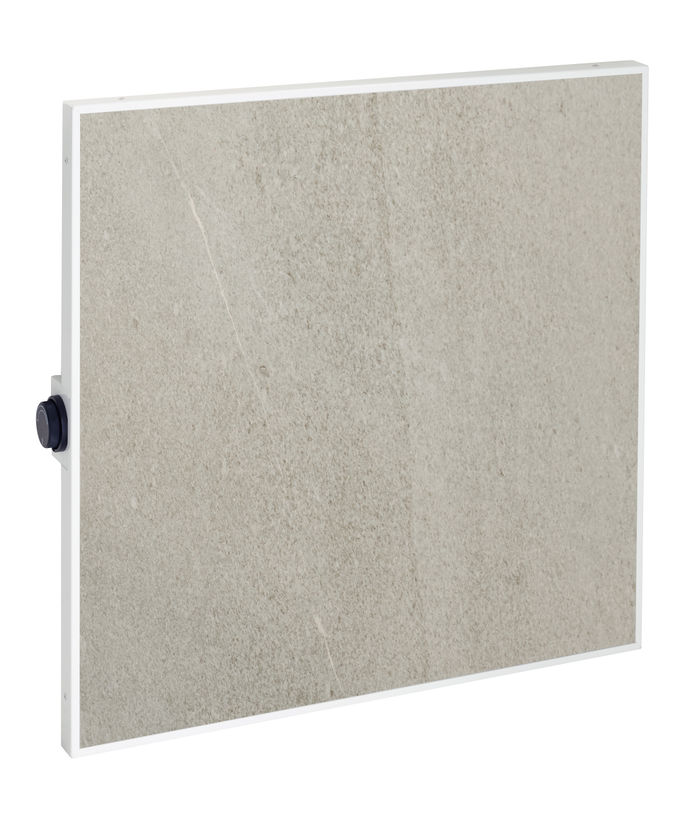 bella jolly Infrarot Keramik Heizkörper 60x60cm 365 Watt betonoptik