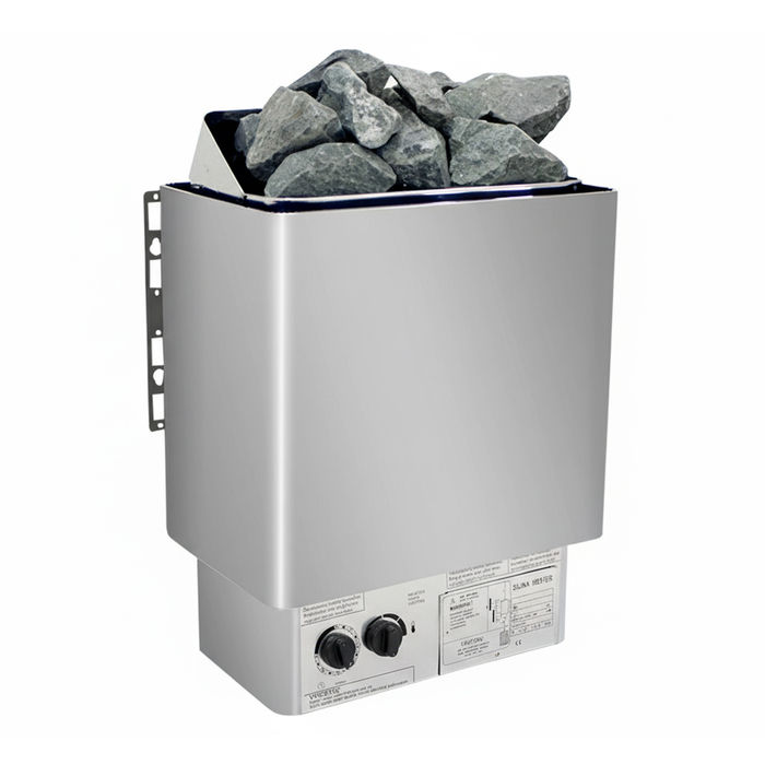Saunaofen Thermolux 6KW Gunmetal mit integrierter Steuerung