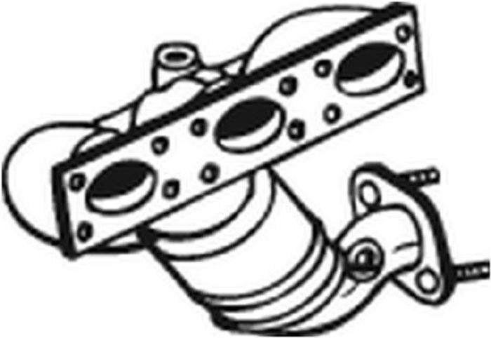 Katalysator EURO 3 passt zu: BMW 5 (E39), 5 (E60), 5 (E61), 7 (E65, E66, E67)...