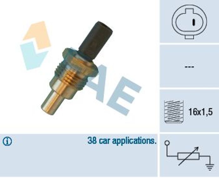 Sensor, Kühlmitteltemperatur