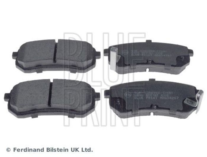 Bremsbelagsatz, Scheibenbremse