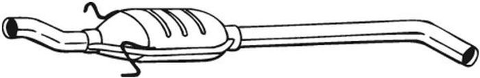 Mittelschalldämpfer