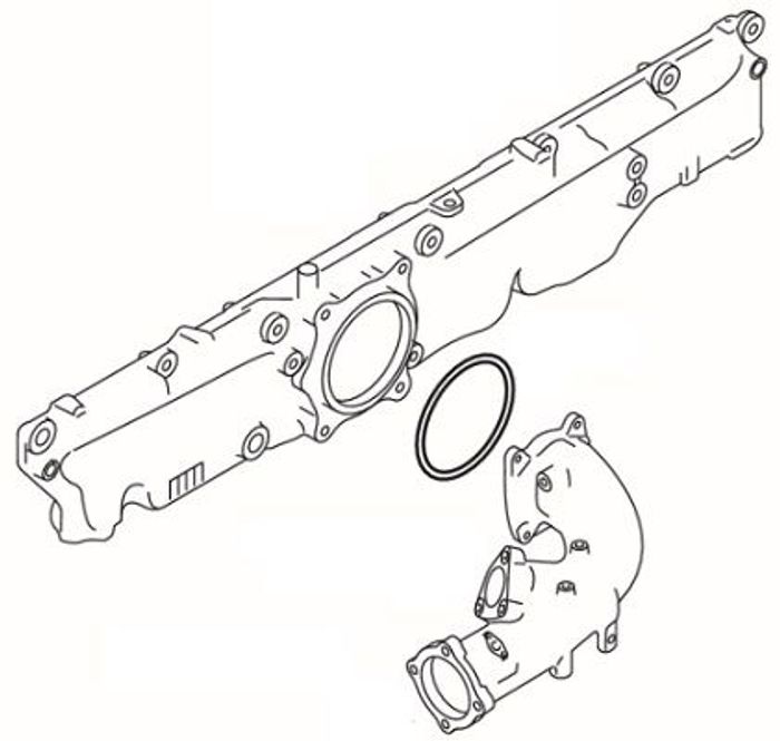 Dichtung, Ansaugkrümmergehäuse