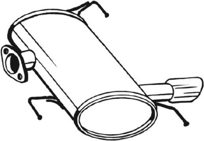Endschalldämpfer